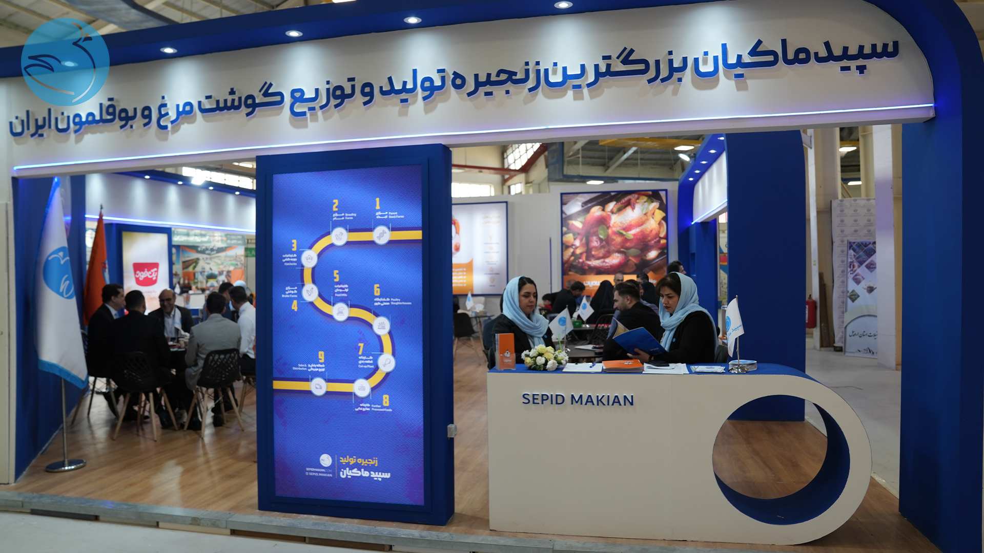 حضور در دهمین نمایشگاه جامع دام ، طیور و صنایع وابسته اردبیل 2