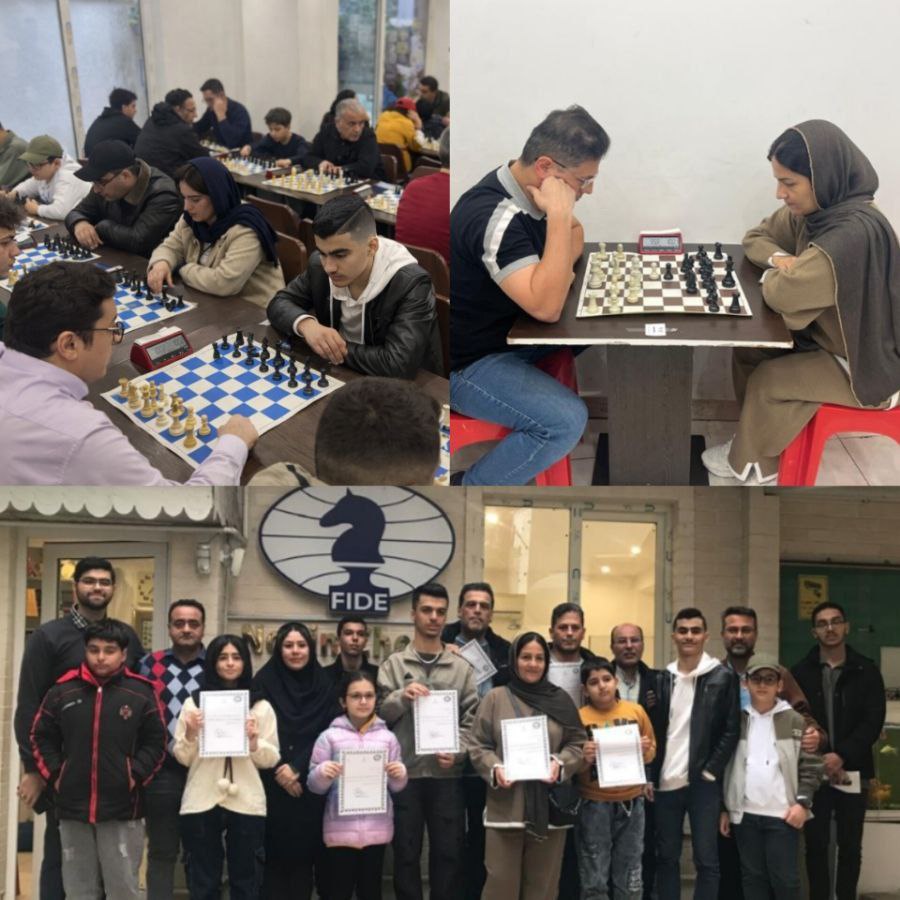 درخشش سپیدماکیان در مسابقات شطرنج قهرمانی کارگران گیلان