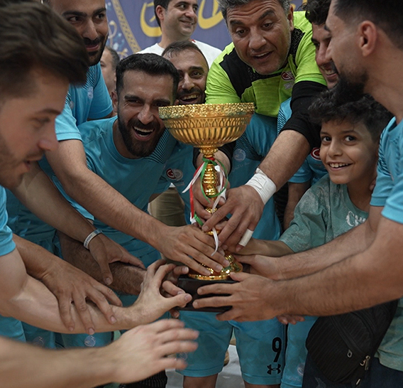 سپیدماکیان قهرمانِ مقتدرِ فوتسال کارگری گیلان