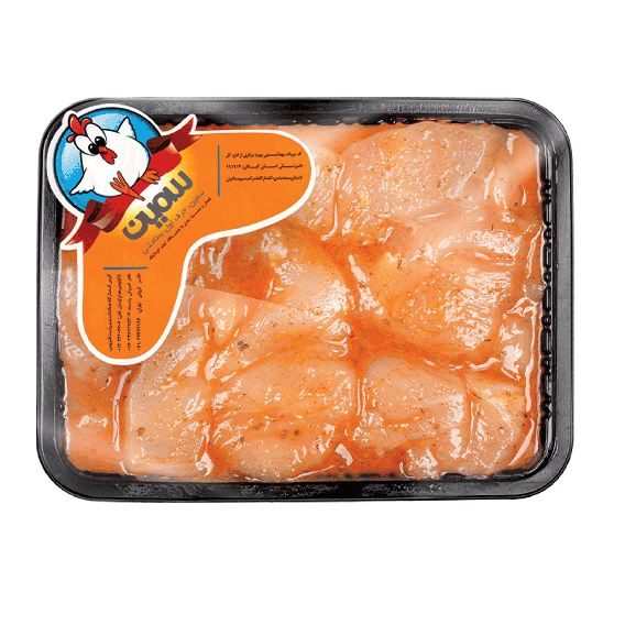 جوجه کباب بدون استخوان سینه مکزیکی