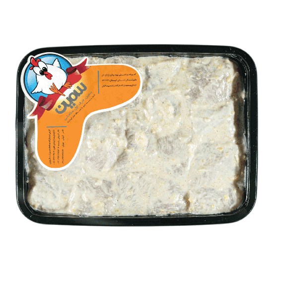 جوجه کباب بدون استخوان سینه سیر و کره