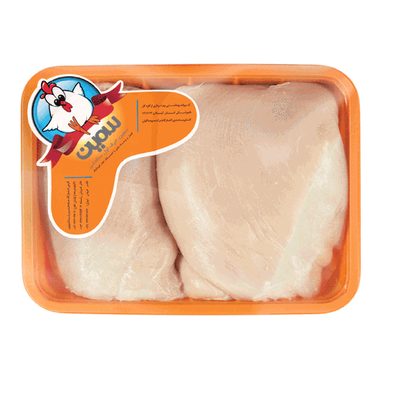 شنیسل سینه  بدون بازو بوقلمون