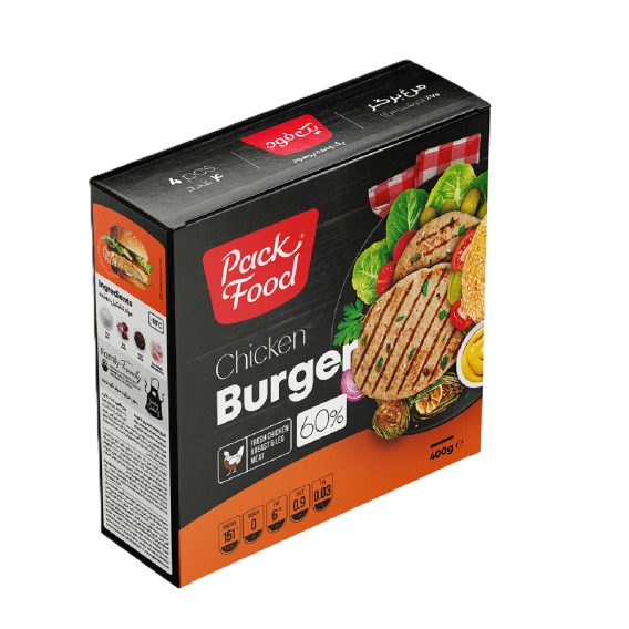 مرغ برگر 60 درصد