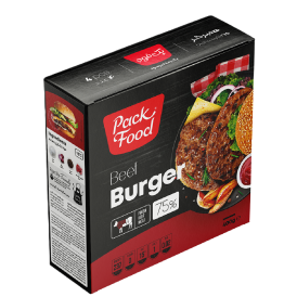 برگر گوشت قرمز 75 درصد