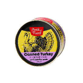 کنسرو بوقلمون با سیر