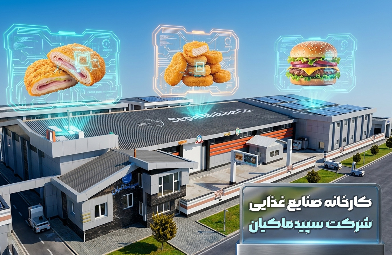کارخانه صنایع غذایی  - پک‌فود
